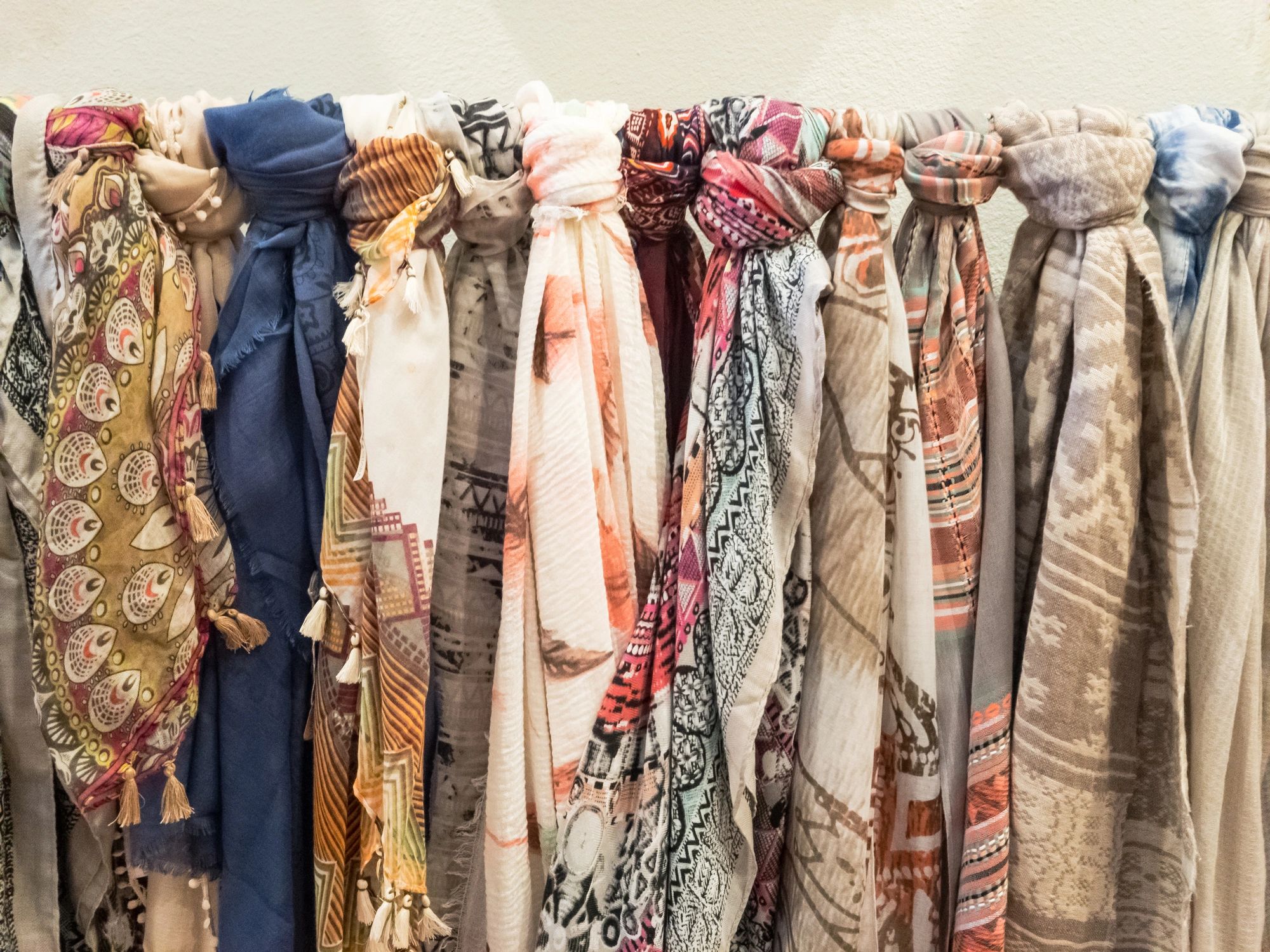 A curated selection of pashmina Pieces